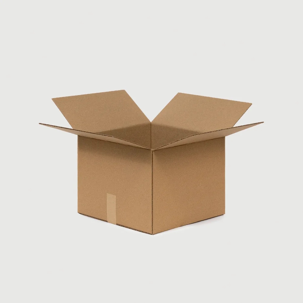 Caja regular ranurada