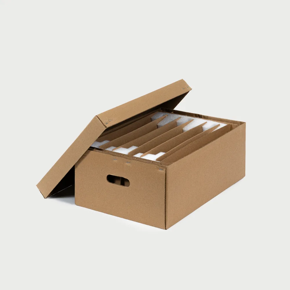 Caja con insertos