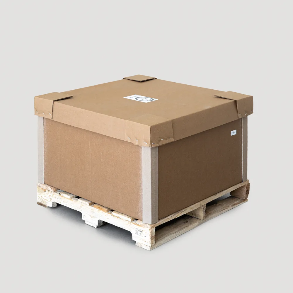 Contenedor tarima madera