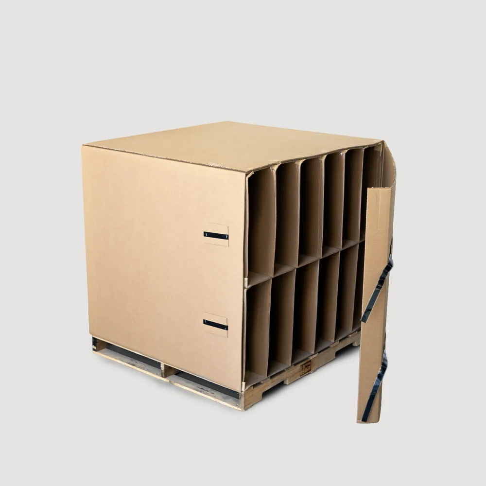 Contenedor tarima madera b